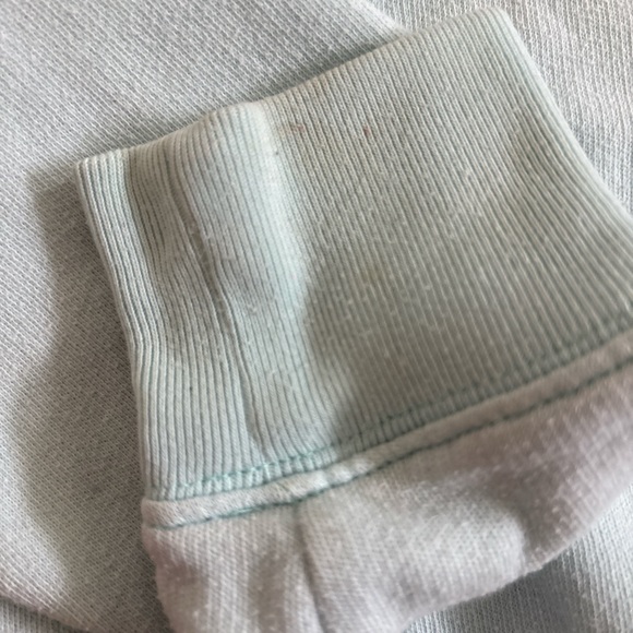 PINK Victoria's Secret Light Blue Crew Neck Sweater - Picture 7 of 9